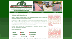 Desktop Screenshot of dbgroundworks.co.uk